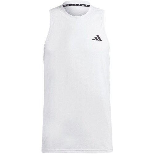 Clothing Men Short-sleeved t-shirts adidas Originals Train Essential White