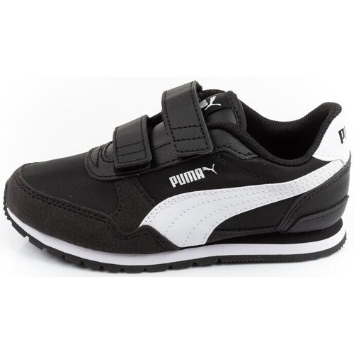Shoes Children Low top trainers Puma 38490201 Black