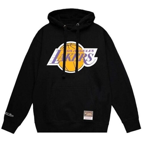 Clothing Men Sweaters Mitchell And Ness Nba Los Angeles Lakers Team Logo Hoody M Black
