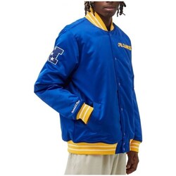 Clothing Men Jackets Mitchell And Ness Nfl Heavyweight Satin Jacket Los Angeles Rams M Blue