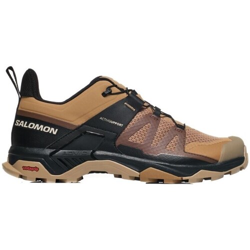 Shoes Men Low top trainers Salomon L47452300 Beige, Black, Brown