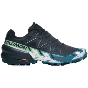 Shoes Men Running shoes Salomon L47465300 Navy blue, Blue