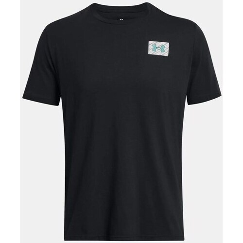 Clothing Men Short-sleeved t-shirts Under Armour 1382828001 Black