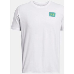 Clothing Men Short-sleeved t-shirts Under Armour 1382828100 White