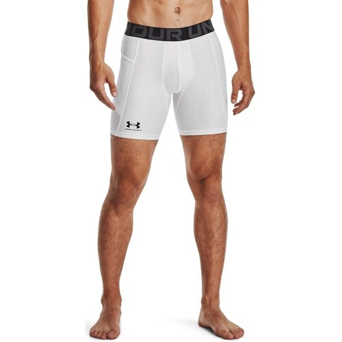 Clothing Men Cropped trousers Under Armour HG Armour Shorts White