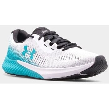 Shoes Men Low top trainers Under Armour Charged Rouge 4 White, Turquoise