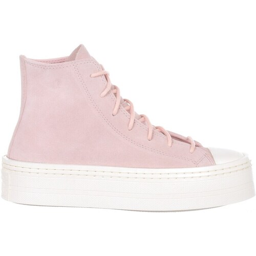 Shoes Women Hi top trainers Converse A04663C Pink