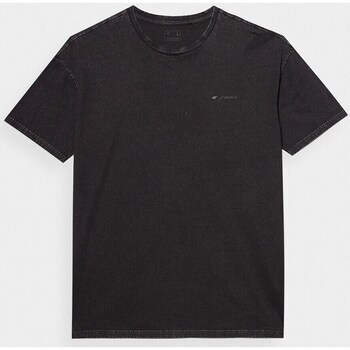 Clothing Men Short-sleeved t-shirts 4F 4FWSS24TTSHM131620S Black