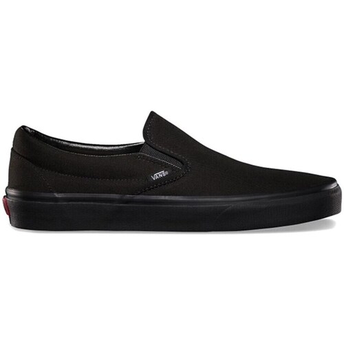 Shoes Men Loafers Vans Classic Slipon Black
