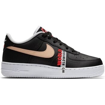 Shoes Children Low top trainers Nike Air Force 1 LV8 1 GS Black