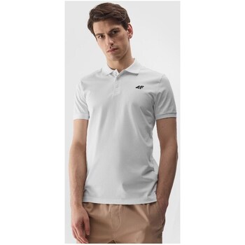 Clothing Men Short-sleeved t-shirts 4F 4FWSS24TPTSM12910S White