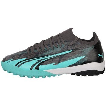 Shoes Men Football shoes Puma Ultra Match Rush Tt Black, Turquoise