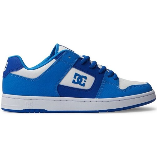 Shoes Men Low top trainers DC Shoes Manteca 4 White, Blue