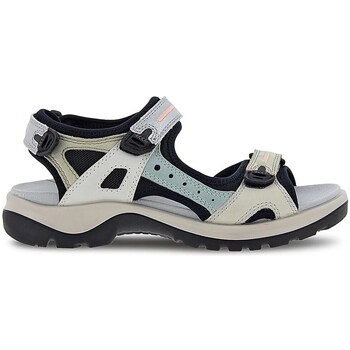 Shoes Men Sandals Ecco 82208352578 Grey, Light blue, Cream