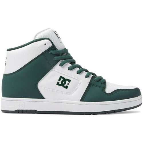 Shoes Men Mid boots DC Shoes Manteca 4 Hi Green, White
