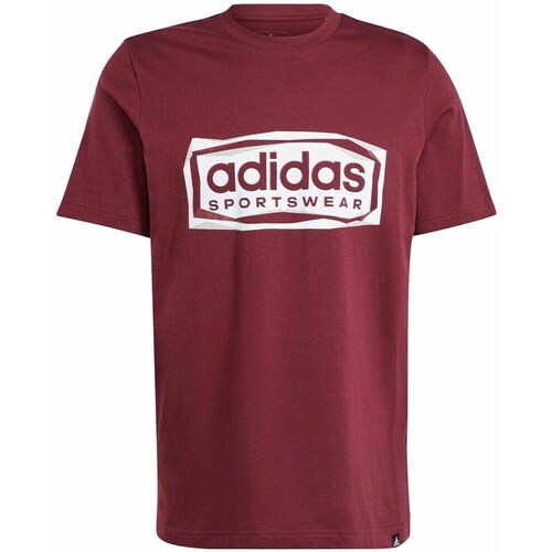 Clothing Men Short-sleeved t-shirts adidas Originals IM8303 Bordeaux