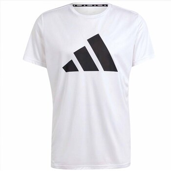 Clothing Men Short-sleeved t-shirts adidas Originals Run It Tee White