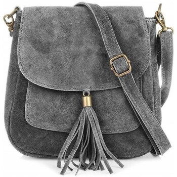 Bags Women Handbags Vera Pelle X40grey61972 Graphite