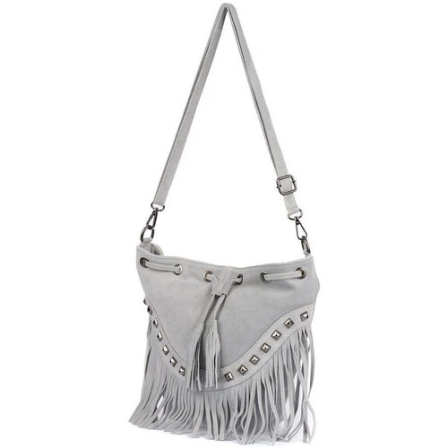 Bags Women Handbags Vera Pelle X3969142 Grey