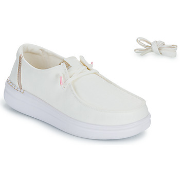 Shoes Women Slip-ons HEY DUDE Wendy Rise White