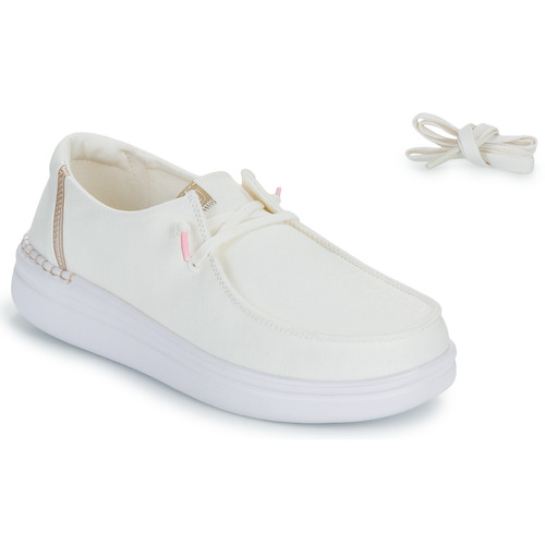 Shoes Women Slip-ons HEYDUDE Wendy Rise White