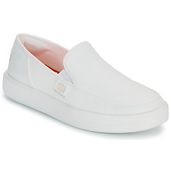 Shoes Men Slip-ons HEYDUDE Sunapee M Canvas White
