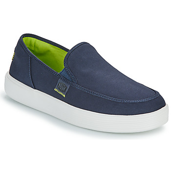 Shoes Men Low top trainers HEY DUDE Sunapee M Canvas Navy