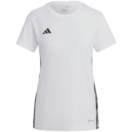 Clothing Women Short-sleeved t-shirts adidas Originals Tabela 23 W White