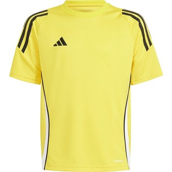 Clothing Girl Short-sleeved t-shirts adidas Originals IS1027 Yellow