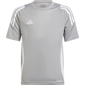 Clothing Boy Short-sleeved t-shirts adidas Originals IS1031 Black, White