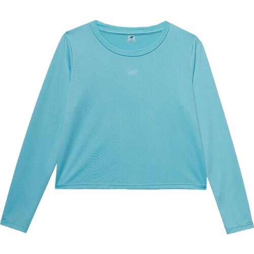 Clothing Women Short-sleeved t-shirts 4F K15524 Blue