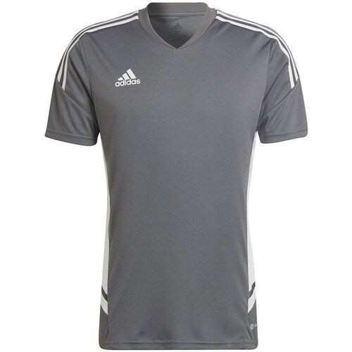 Clothing Boy Short-sleeved t-shirts adidas Originals K13547 Grey