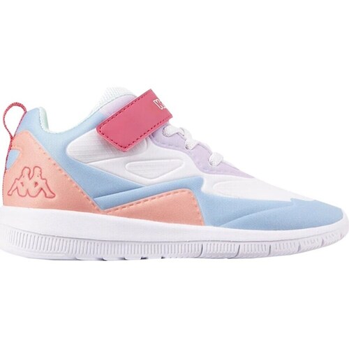 Shoes Children Low top trainers Kappa B23714 Pink, Light blue, White
