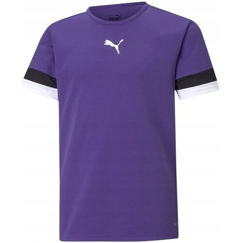 Clothing Boy Short-sleeved t-shirts Puma K11910 Purple