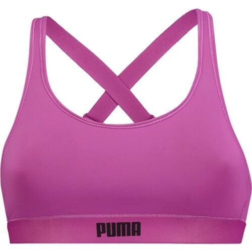 Clothing Women Short-sleeved t-shirts Puma S12172 Purple