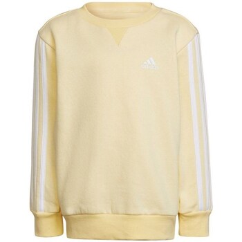 Clothing Girl Sweaters adidas Originals Essentials 3-stripes Yellow