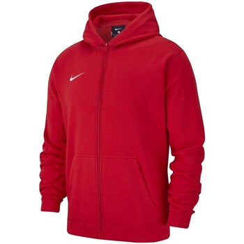 Clothing Boy Sweaters Nike Team Club 19 Full-zip Fleece Hoodie Junior Red
