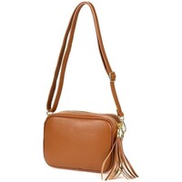 Bags Women Handbags Vera Pelle P1456836 Brown