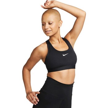 Clothing Women Short-sleeved t-shirts Nike Swoosh Nesium Support Black