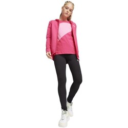 Clothing Women Tracksuits Puma METALLIC Black, Pink