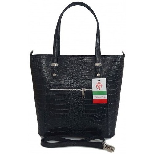Bags Women Handbags Vera Pelle VBZ66COCON Black