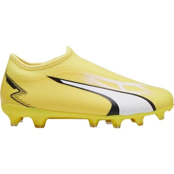 Shoes Women Football shoes Puma Ultra Match Ll Fg ag Black, Yellow, White