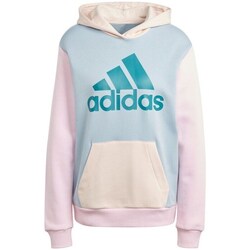 Clothing Women Sweaters adidas Originals Essentials Logo Boyfriend Fleece Light blue, Turquoise, Pink