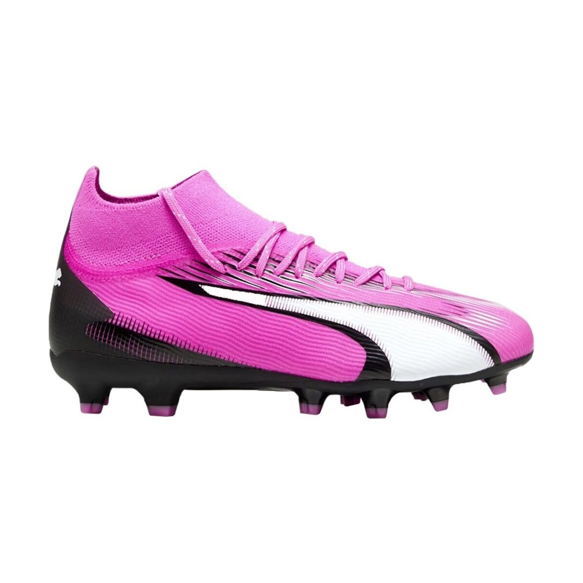 Shoes Children Football shoes Puma Ultra Pro Fg ag Pink, Black, White