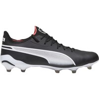 Shoes Men Football shoes Puma King Ultimate Fg ag Black, White