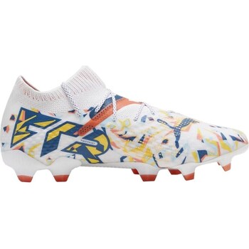 Shoes Men Football shoes Puma Future 7 Ultimate Creativity Fg ag Brown, White, Navy blue