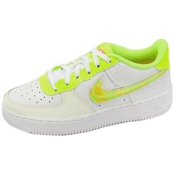 Shoes Women Low top trainers Nike Air Force Lv8 Yellow, White