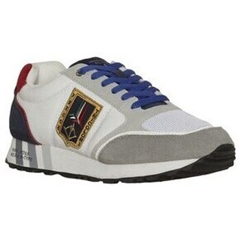 Shoes Men Low top trainers Aeronautica Militare SC237CT309894386 White, Navy blue, Grey