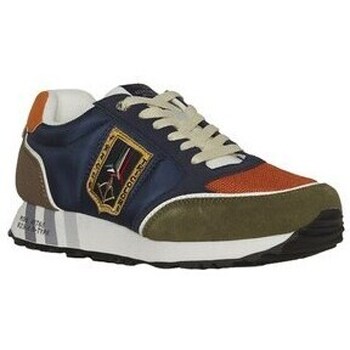 Shoes Men Low top trainers Aeronautica Militare SC237CT309894387 Olive, Orange, Navy blue