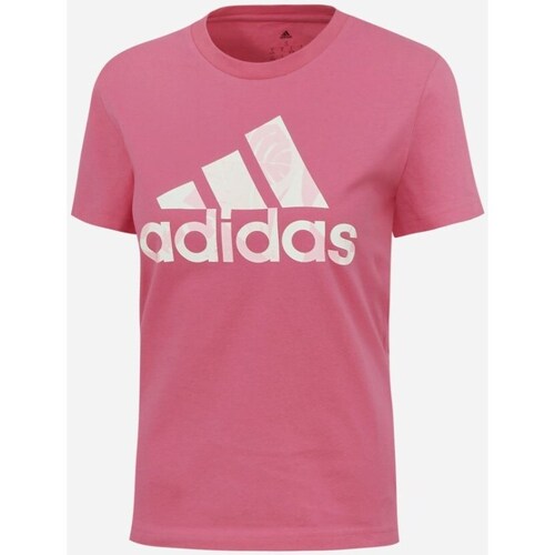 Clothing Women Short-sleeved t-shirts adidas Originals HS5283 Pink